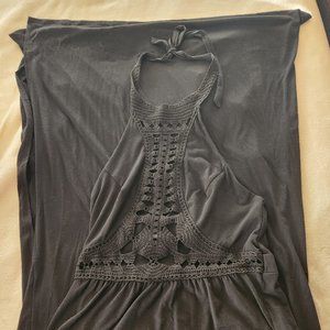 Crochet top maxi dress